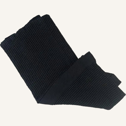 Rento Sauna Sitztuch Kenno schwarz 50 x 60 cm