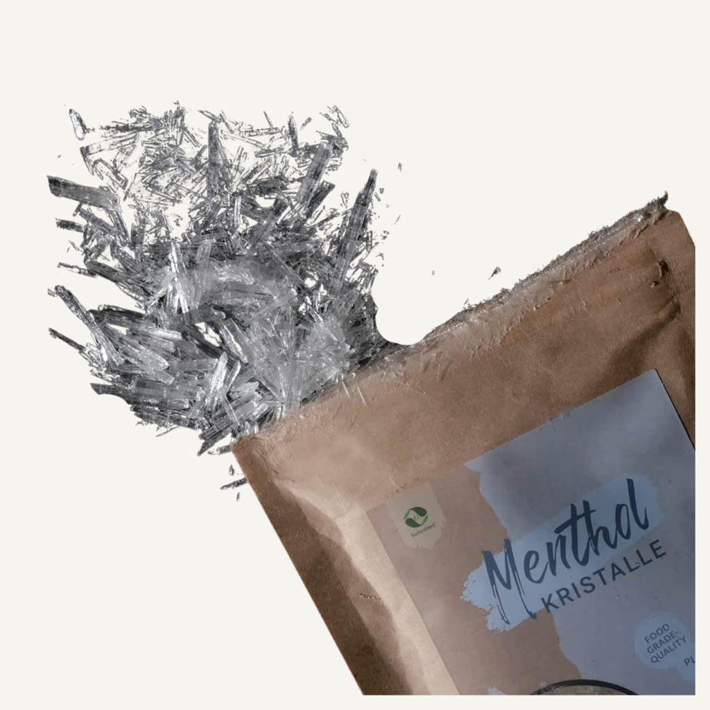 SudoreWell® Sauna Mentholkristalle 100g im Papierbeutel