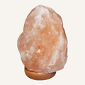 Salzkristall Lampe "Natur" in Rosa - 3-4kg
