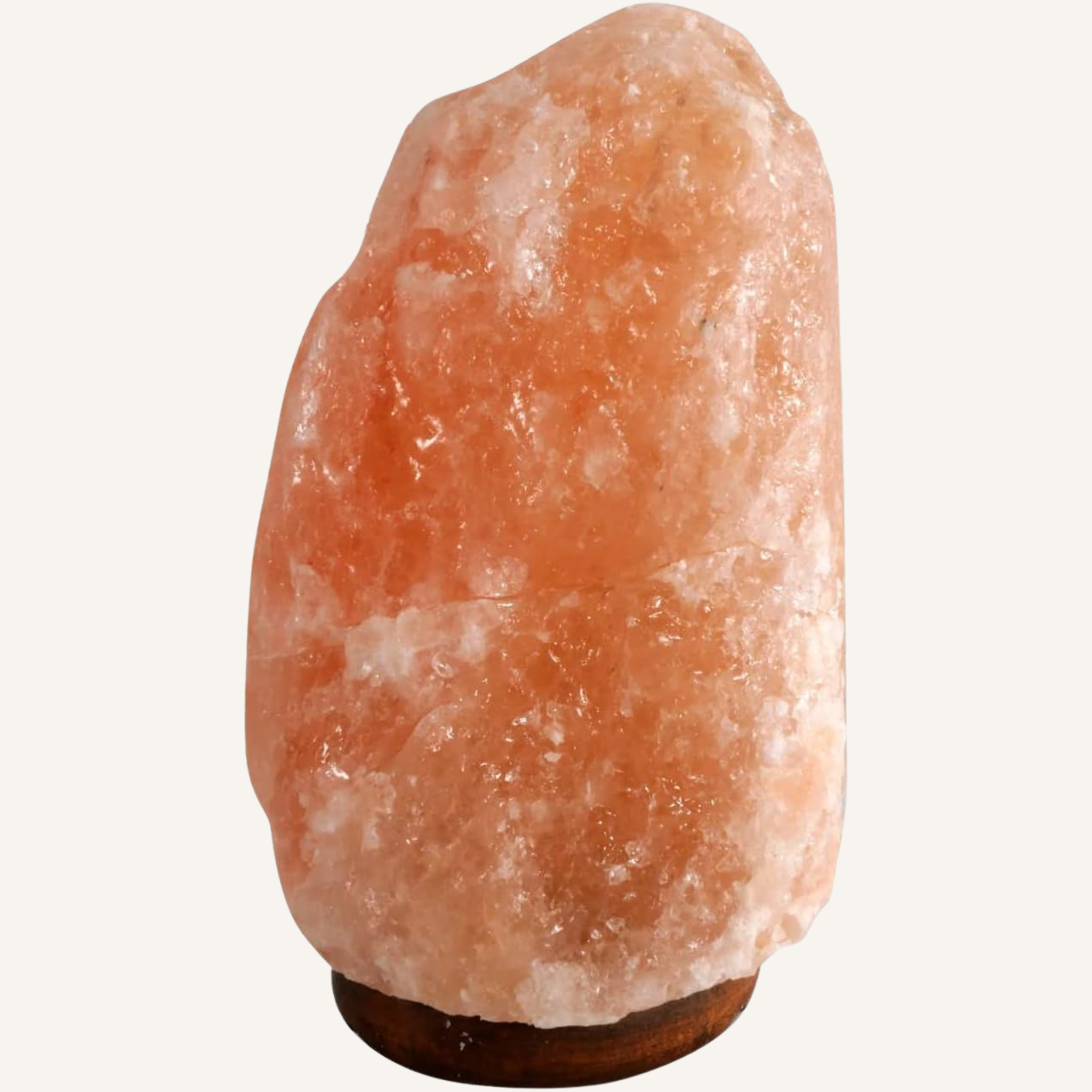 Salzkristall Lampe "Natur" in Rosa - 4-6kg