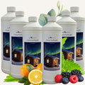 well2wellness® Saunaaufguss Set 6 x 1000 ml - freie Duftwahl