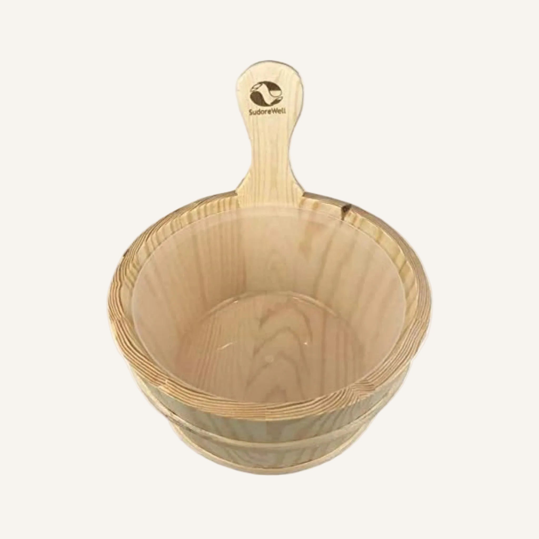 SudoreWell Saunakübel Kiefernholz 4,0L