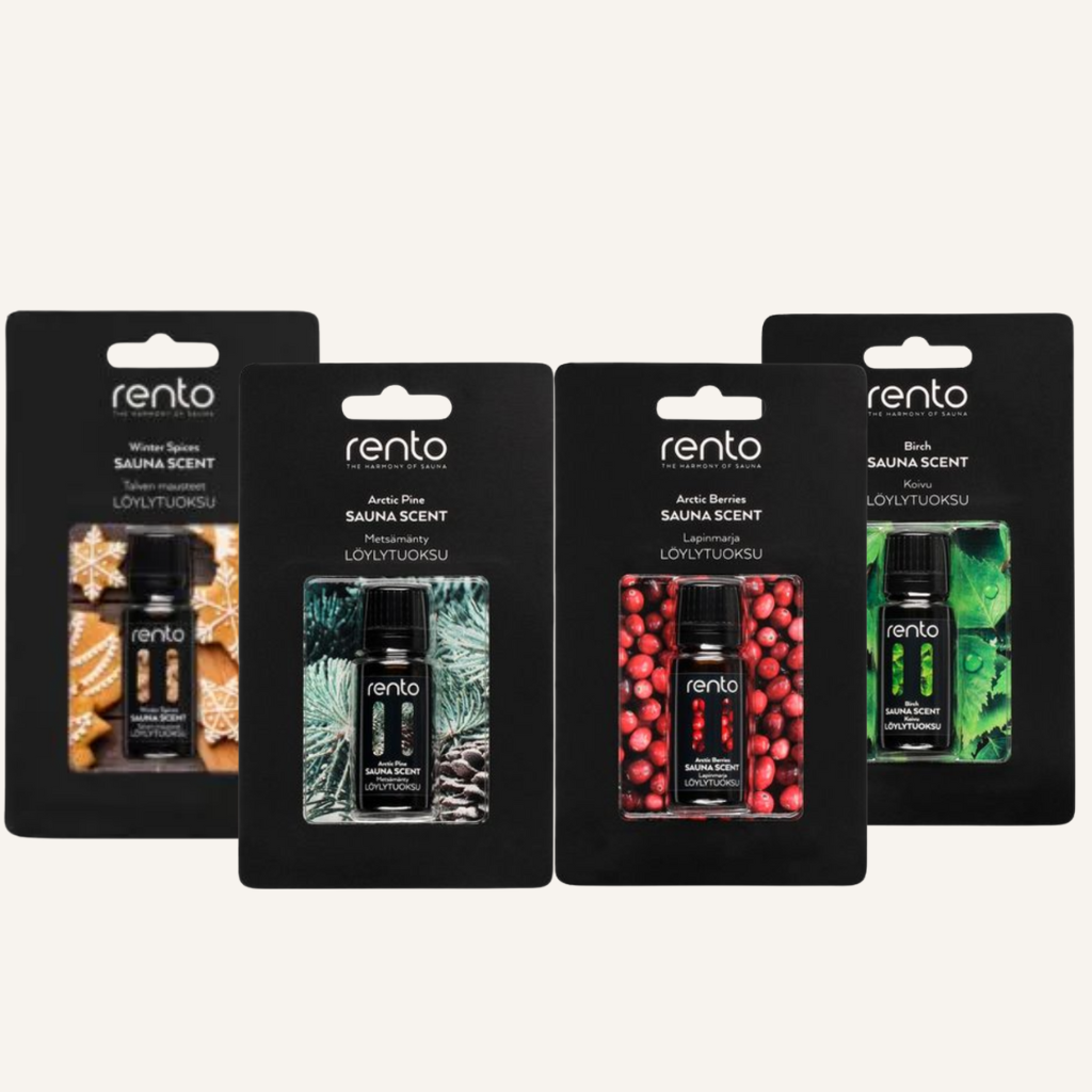 Rento Saunaaufguss Löylytuoksu - Probierset 4 x 10ml
