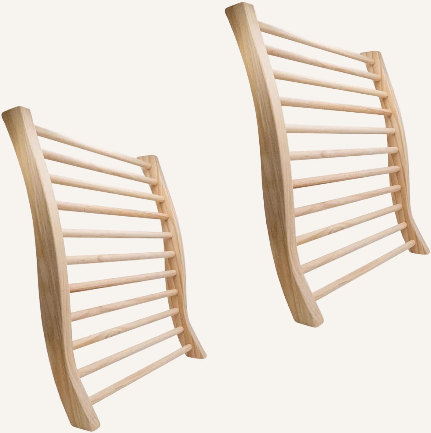 Sauna Rückenlehne 2.0 ergonomisch geformt - 2er-Set
