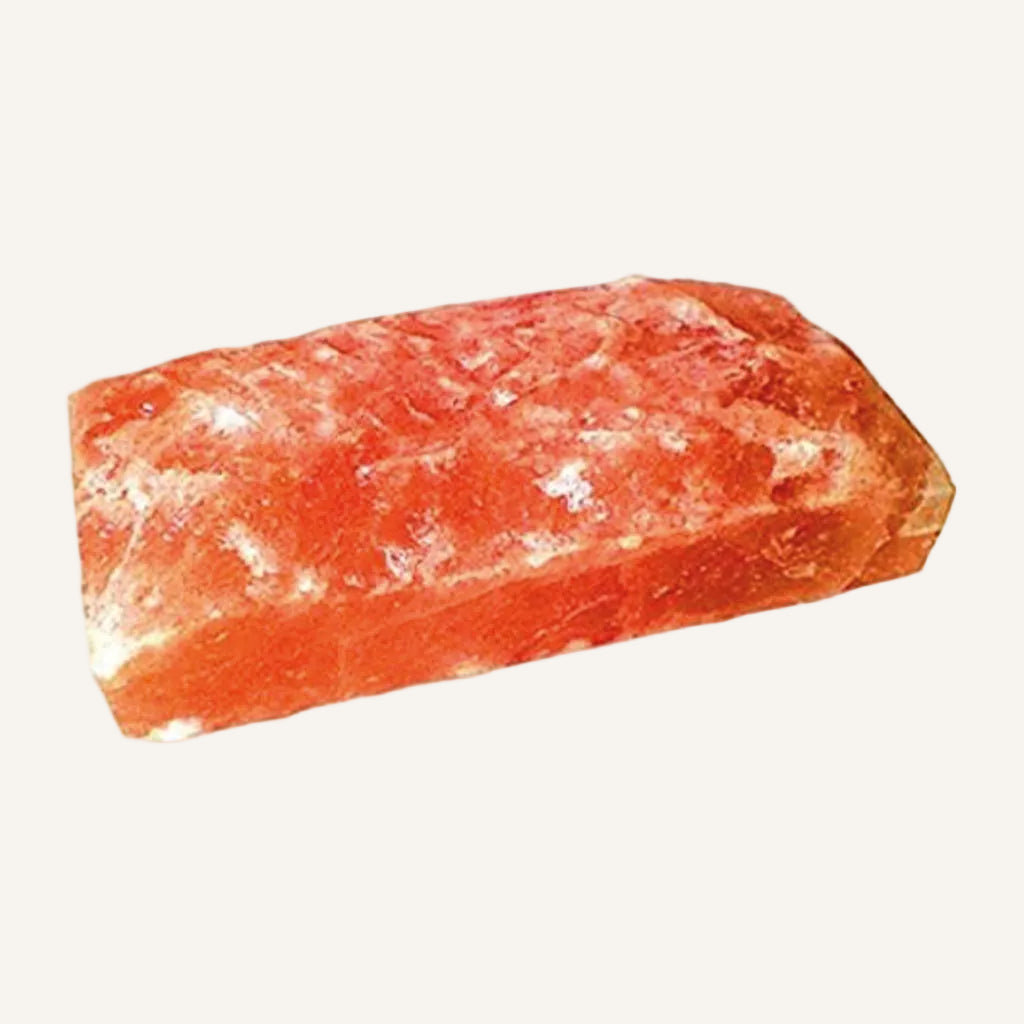 Salz Ziegel mit rauer Seite 20 x 10 x 5 cm